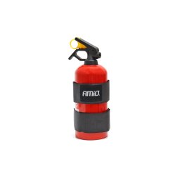 Suport auto cu curea Velcro pentru stingator incendiu Amio, 2 buc