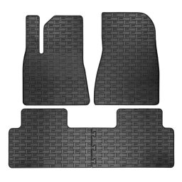 Set covorase auto din cauciuc pentru Tesla Model 3 2020-, negre