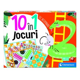 Set 10 jocuri educative pentru copii, multicolor, 5+ ani