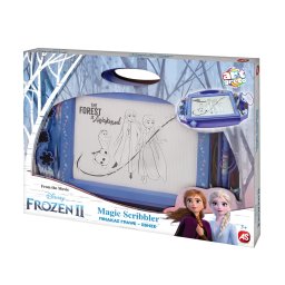 Tabla de scris magnetica Frozen 2 Magic Scribbler mare, cu accesorii