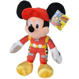 Jucarie de plus Mickey Mouse Roadster Racers, 25 cm, multicolor
