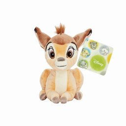 Jucarie de plus Disney Bambi, super moale, 17 cm, pentru bebelusi