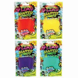 Slime Slimy Graffiti multicolor, în punga resigilabila, 3+ ani