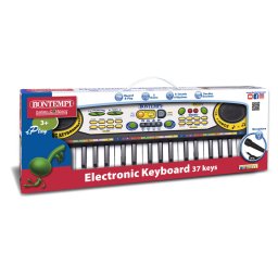 Orga electronica Bontempi cu 37 de clape si microfon pentru copii