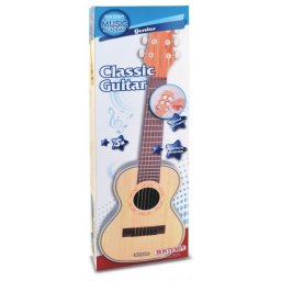 Chitara clasica din lemn Bontempi cu 6 corzi metalice, 70 cm