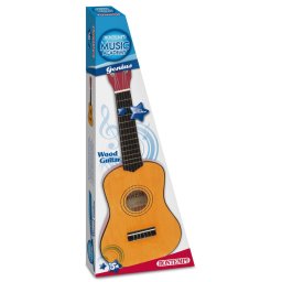 Chitara din lemn Bontempi 55 cm, 6 corzi acordabile, pentru copii
