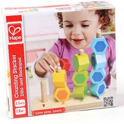 Jucarie educativa de numarat din lemn Hape pentru copii 1+ ani