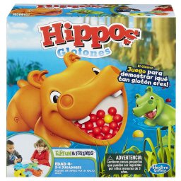 Joc Hungry Hippos Hasbro pentru 2-4 jucatori, 4+ ani, multicolor
