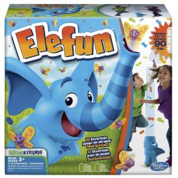 Joc Elefun Hasbro cu muzica si trompa de 90 cm, pentru copii 3+