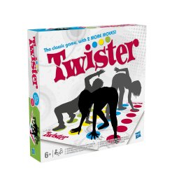 Joc Twister Hasbro pentru 2-4 jucatori, distractie activa, 6+ ani