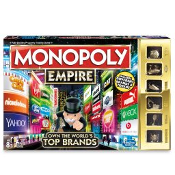Monopoly Empire Hasbro, joc de societate strategic pentru 2-4 jucatori