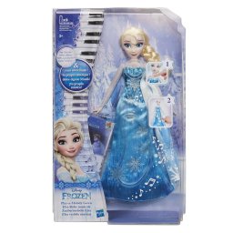 Papusa Elsa Frozen muzicala cu lumini si cantec Let It Go Hasbro