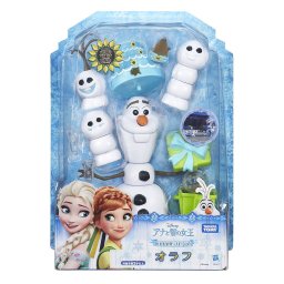 Papusa Olaf Frozen Fever cu accesorii, figurina Disney Frozen 17 cm