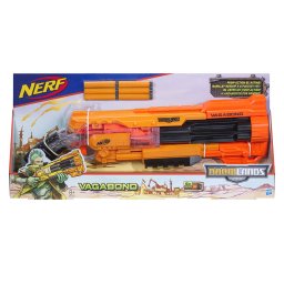 Blaster Nerf Doomlands Vagabond cu tambur rotativ si 6 proiectile