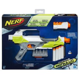 Blaster Nerf Modulus IonFire cu extensie teava si 4 proiectile