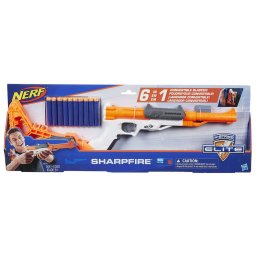 Blaster Nerf N-Strike Elite SharpFire 6 in 1 cu darturi, 8+ ani