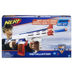Blaster Nerf N-Strike Elite Retaliator 4 in 1 cu accesorii