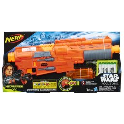Blaster Nerf Star Wars Rogue One Jyn Erso Glowstrike, motorizat