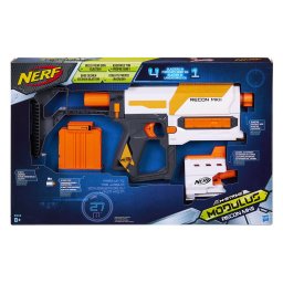 Blaster Nerf Modulus Recon MKII cu 4 configuratii si 6 proiectile