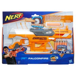 Pistol Nerf N-Strike FalconFire AccuStrike cu 6 proiectile