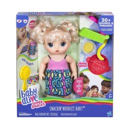 Papusa Baby Alive cu functii, sunete si hranire cu taietei