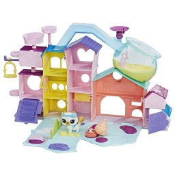 Apartamentul animalutelor LPS Hasbro, casuta de joaca multicolora