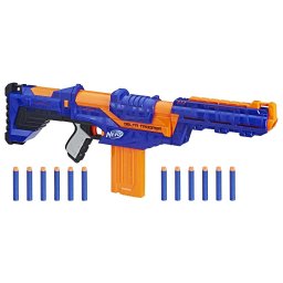 Pusca Nerf Delta Trooper cu 12 sageti Elite si configurare modulara