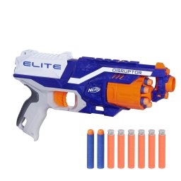 Blaster Nerf Disruptor cu munitie AccuStrike si 12 proiectile