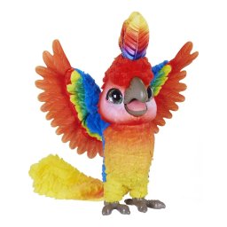 Papagal vorbitor interactiv Rock A Too Hasbro, cu sunete si miscari