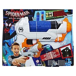 Blaster Spider-Man 2 în 1 cu panza de paianjen si apa, Hasbro, 5+