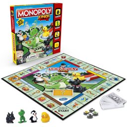 Monopoly Junior în limba romana - joc de societate pentru copii 5+ ani