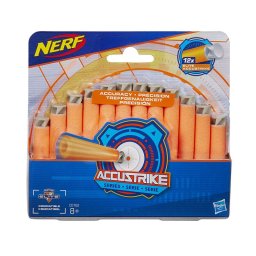 Rezerve Nerf N-Strike AccuStrike, 12 sageti din spuma precise