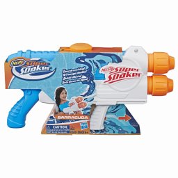 Pistol cu apa Nerf Super Soaker Barracuda, rezervor 1L, 6+ ani