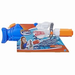 Pistol cu apa Nerf Super Soaker Hydra cu rezervor mare de 1,9 L