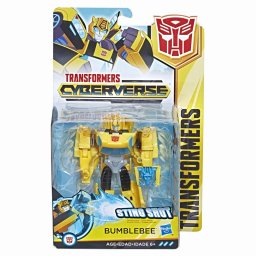Figurina Transformers Cyberverse Bumblebee Warrior, 14 cm
