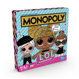 Joc Monopoly LOL Surprise Original, multicolor, pentru 2-4 jucatori, 8+ ani