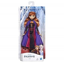 Papusa Anna Frozen 2 Hasbro, articulata, cu tinuta inspirata din film