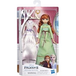 Papusa Anna Frozen 2 cu 2 tinute de schimb, Hasbro, 3+ ani