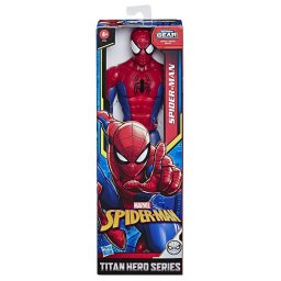Figurina Spider-Man 30 cm cu 5 puncte de articulatie, Hasbro