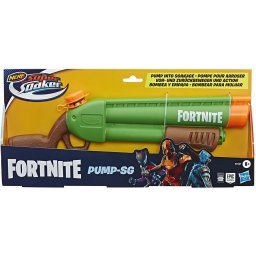 Pistol cu apa Nerf Super Soaker Fortnite Pump-SG, inspirat din jocul Fortnite