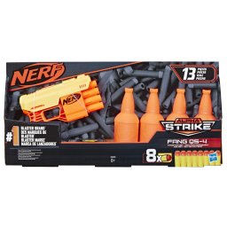 Blaster Nerf Alpha Strike Fang QS-4 cu 8 sageti si 4 tinte