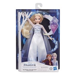 Papusa muzicala Elsa Frozen 2 Adventure, cu melodie in engleza