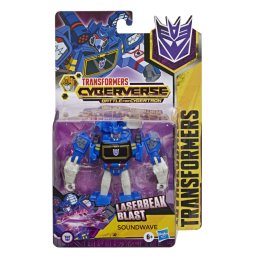 Robot Transformers Cyberverse Soundwave, figurina convertibila 14 cm