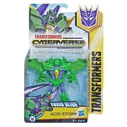 Figurina Transformers Cyberverse Acid Storm cu transformare si atac activ