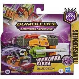 Figurina Transformers Cyberverse Bludgeon 1 Step, robot si vehicul 15 cm
