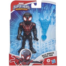 Figurina Spider-Man Miles Morales Marvel Super Hero Adventures 13 cm