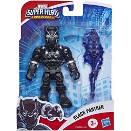 Figurina Black Panther Hasbro Marvel Super Hero Adventures, 13 cm