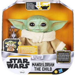Jucarie interactiva Baby Yoda Star Wars The Child Animatronic Hasbro