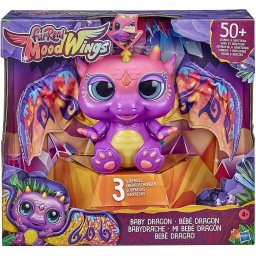 Dragon interactiv Baby Dragon Hasbro cu 50+ sunete si reactii