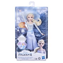 Papusa Elsa Frozen 2 care inoata si lumineaza, Hasbro